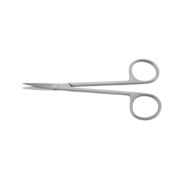 thumbnail image 2 of 4.5" Curved Iris Scissors - Medical Grade Stainless Steel, Autoclavable 2 of 5